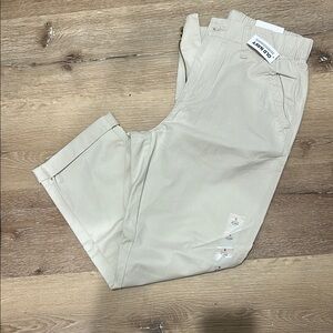 Old Navy Cream Chinos Relaxed Fit